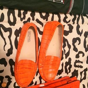 Michael kors lightly worn shoes